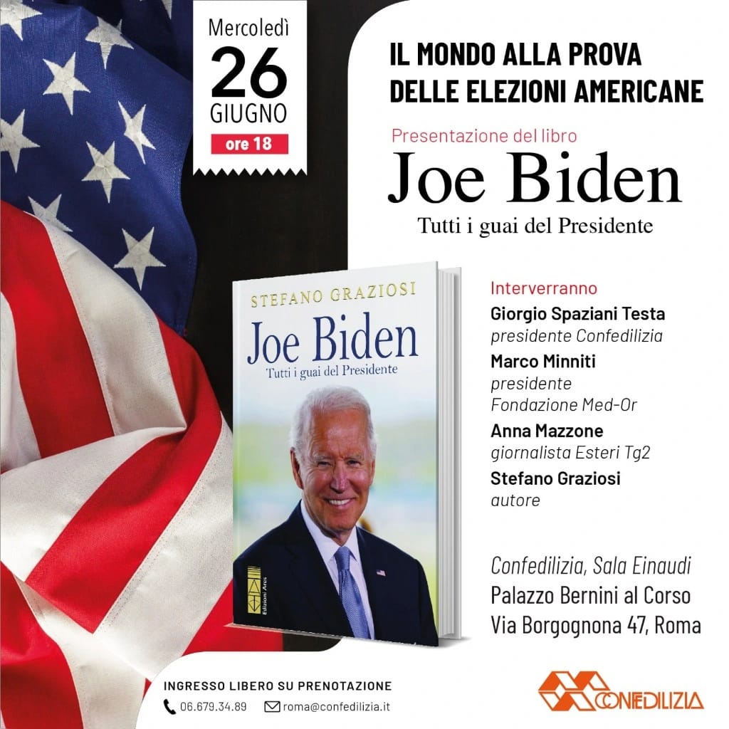 Presentazione del libro: "Joe Biden - Tutti i guai del Presidente"